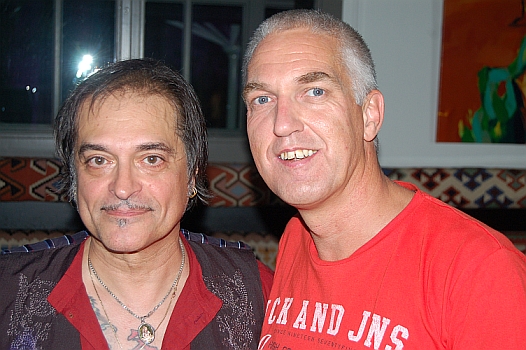 Frank Carillo and Casper Roos at Uden Frank Carillo Holland 2009 tour Photo copyright Casper Roos